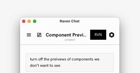 Starting a new chat