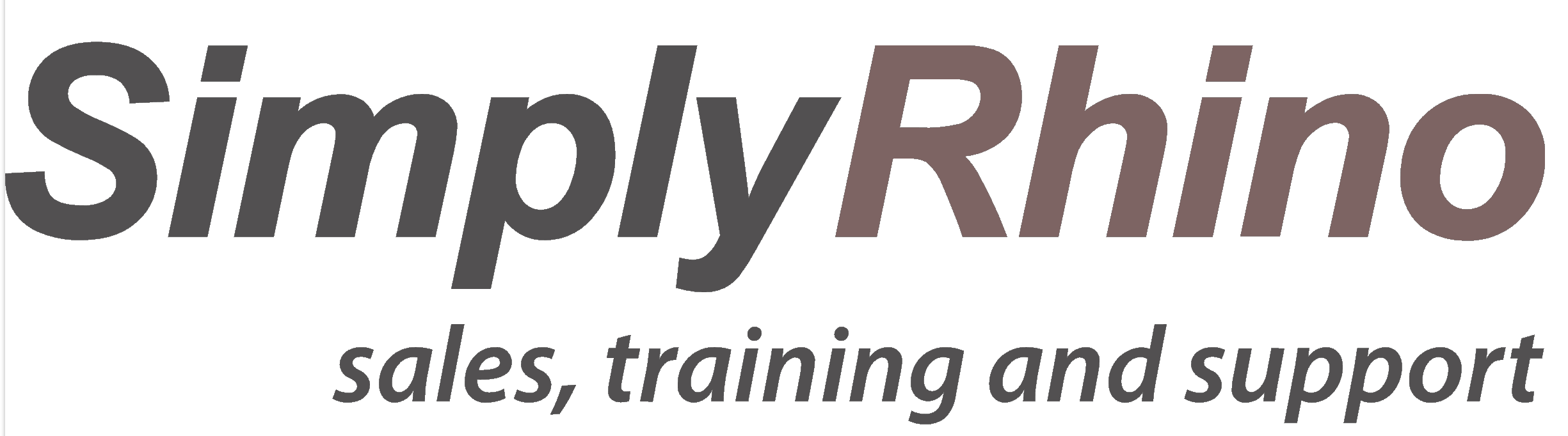 SimplyRhino sticker